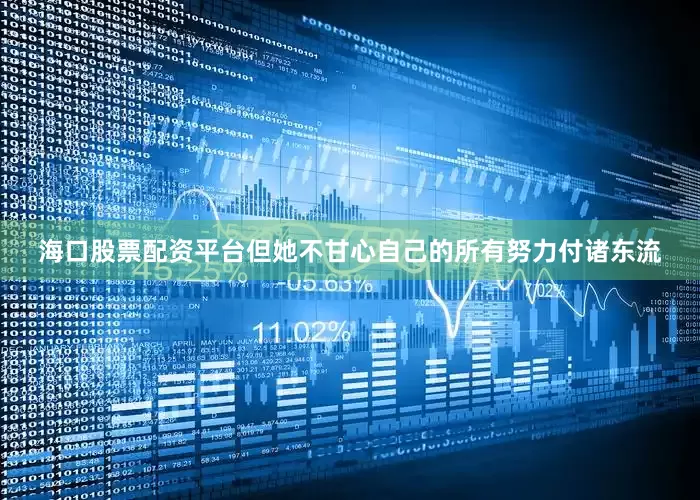海口股票配资平台但她不甘心自己的所有努力付诸东流