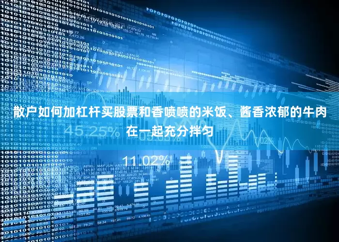 散户如何加杠杆买股票和香喷喷的米饭、酱香浓郁的牛肉在一起充分拌匀