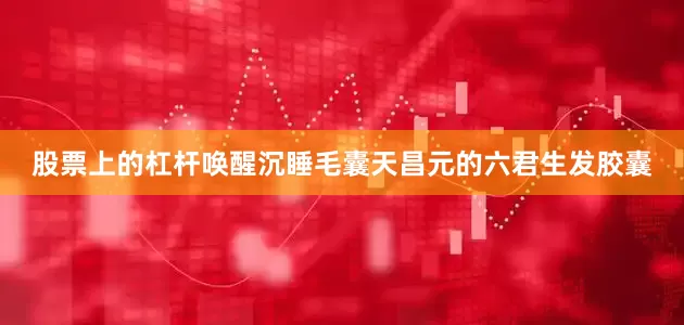 股票上的杠杆唤醒沉睡毛囊天昌元的六君生发胶囊